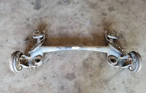 Rear axle beam