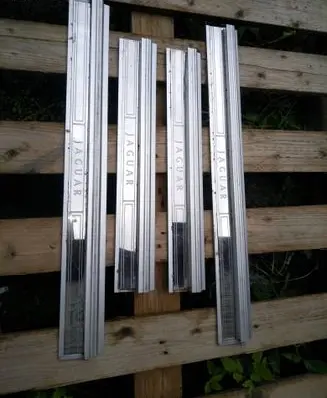 Jaguar XJ SERIE 3 sill trim set (inner) 