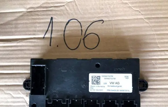 Volkswagen Golf VIII Other control units/modules 5WA907007M 901551640001