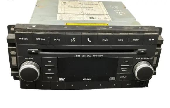 Jeep Patriot Radio/CD/DVD/GPS head unit 05064953AE 031362