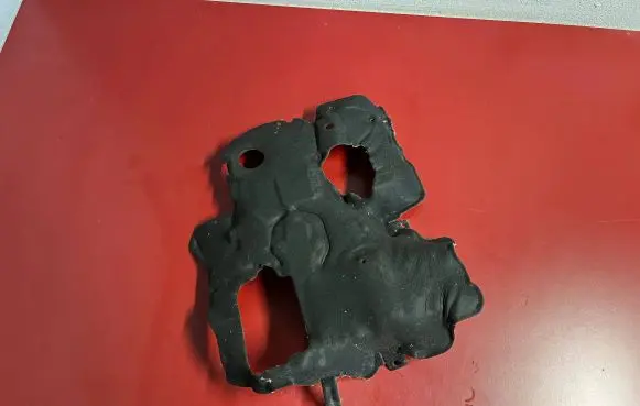 Heat shield in engine bay