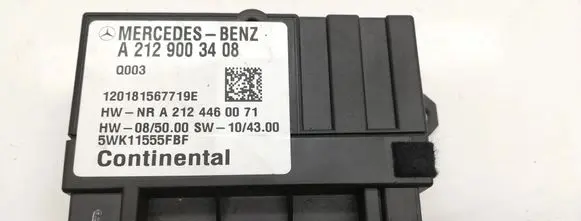 Mercedes-Benz E W212 Fuel injection pump control unit/module A2129003408