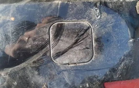 Ford Focus Rear bumper row hook cap/cover 