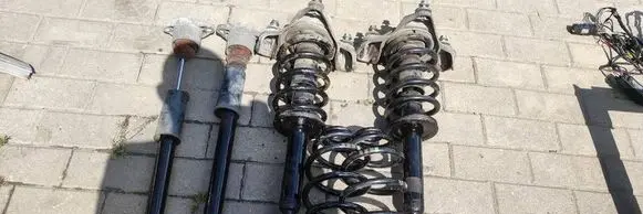 Skoda Superb B5 (3U) Set of springs and shock absorbers (Front and rear) 