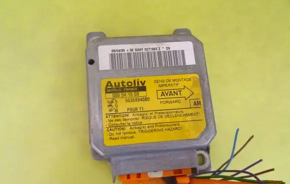 Peugeot 206 Airbag control unit/module 550541500 9636894080