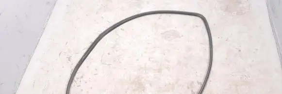 Mercedes-Benz A W169 Rubber seal front door window/glass 1697270930 A1697270930