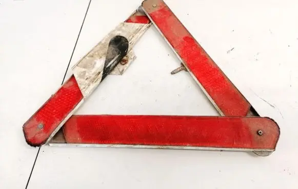 Emergency warning sign