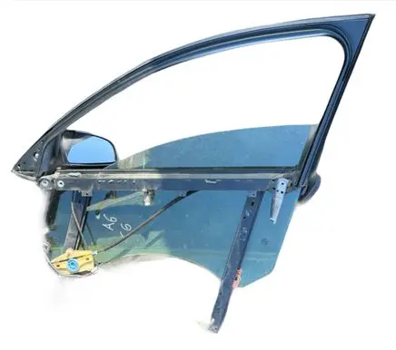 Audi A6 S6 C6 4F Front window lifting mechanism without motor 4F0837461A