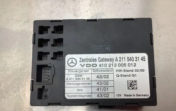 Mercedes-Benz E W211 Gateway control module A2115403145 410213005012