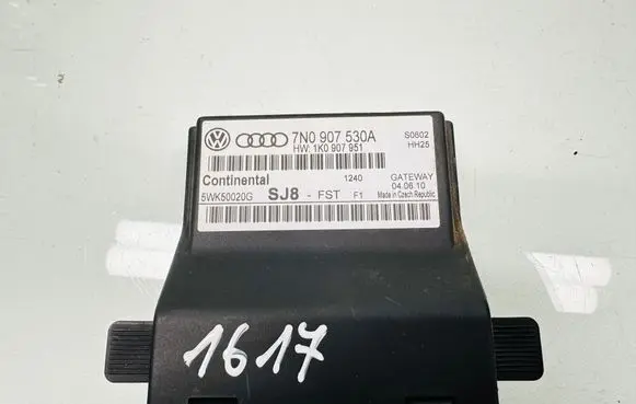 Volkswagen Golf VI Gateway control module 7N0907530A 5WK50020G 1K0907951