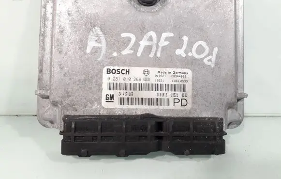 Opel Zafira A Engine control unit/module 0281010268 24417169