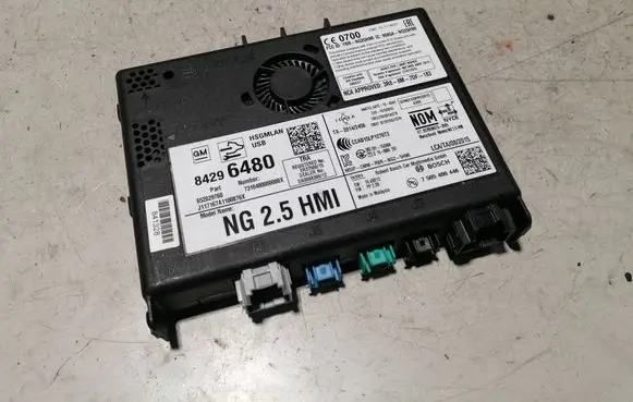 Buick Encore I GPS navigation control unit/module 84296480