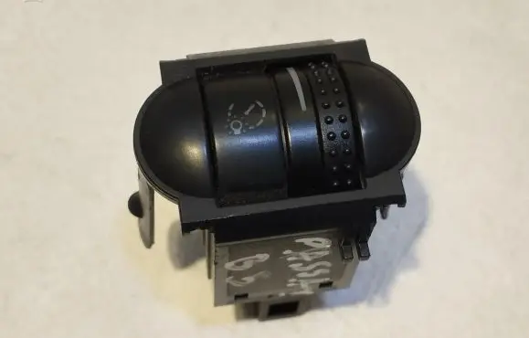 Panel lighting control switch
