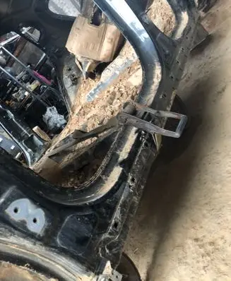 Hyundai Kona II Front sill (body part) 