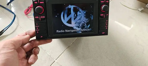 Volkswagen Transporter - Caravelle T5 Radio/CD/DVD/GPS head unit 7H0035191A 7612002019 MFD