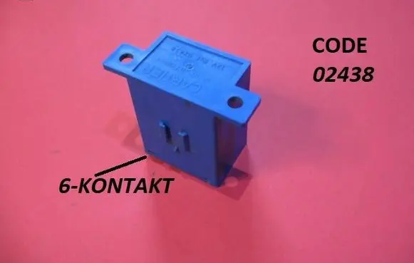 Renault Twingo I Window wiper relay 02438