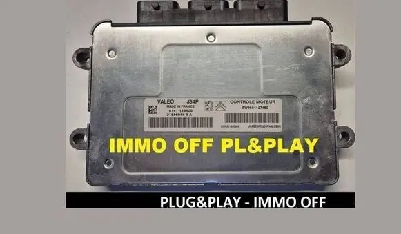 Citroen C3 Engine control unit/module SW9664127180 215660489A 8141129406