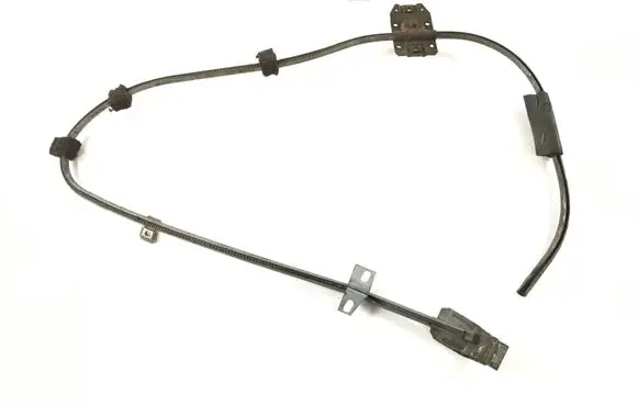 Volkswagen Golf I Front door manual window regulator 171837402B