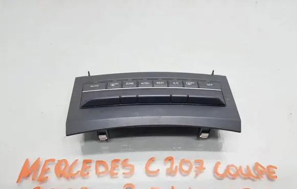 Mercedes-Benz CLK C207 A207 Climate control unit A2129006202