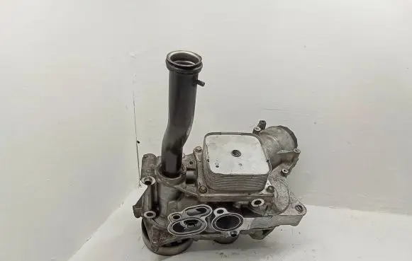 Oil filter mounting bracket