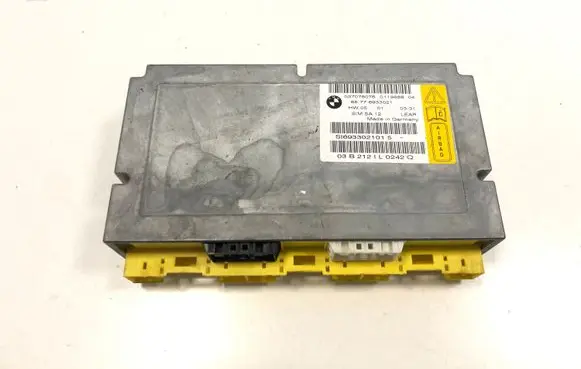 BMW 7 E65 E66 Airbag control unit/module 037078076 011988804 65776933021