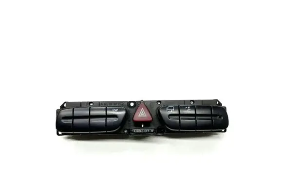 Mercedes-Benz C W203 Hazard light switch 2038214658