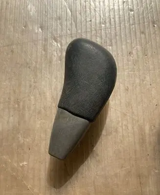 Gear lever shifter trim leather/knob