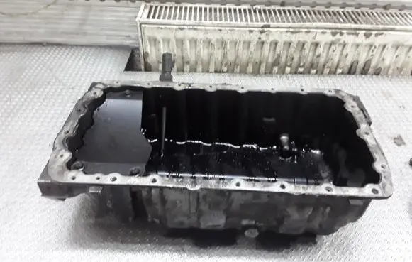 Peugeot 407 Oil sump 9656288980