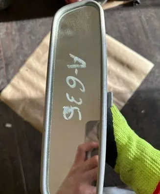 Audi A6 S6 C6 4F Rear view mirror (interior) 4F0857511AA