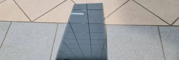 Hyundai Terracan Rear door window glass