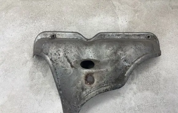 Opel Astra H Exhaust heat shield 24439419