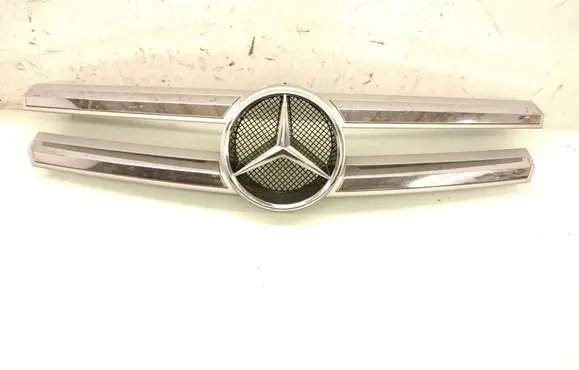 Front bumper upper radiator grill