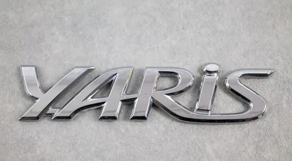 Toyota Yaris Manufacturers badge/model letters 