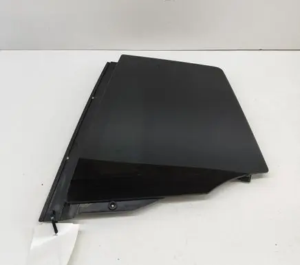 Rear vent window glass