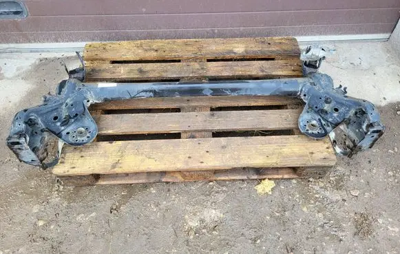 Rear axle beam