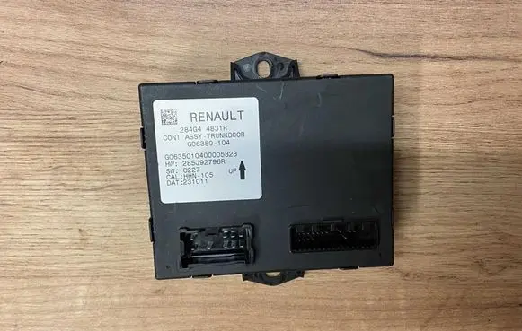Tailgate/trunk control unit/module
