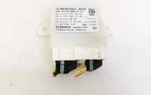 Mercedes-Benz E W212 Parking PDC control unit/module A2129001711 A2129018003
