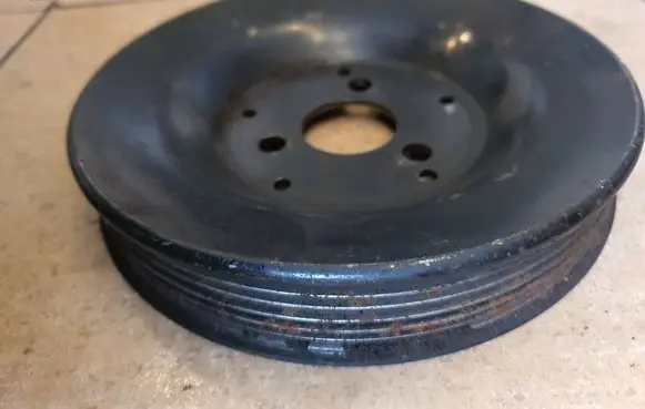 Audi A6 S6 C4 4A Power steering pump pulley 078145255B