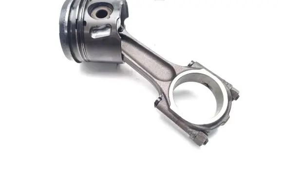 Piston with connecting rod