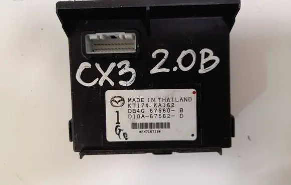 Mazda CX-3 Other control units/modules D10A67562D