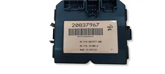 Opel Insignia A Other control units/modules 20837967 20837962 20816435