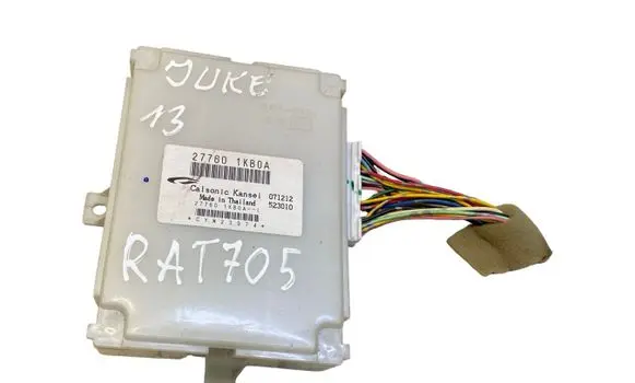Nissan Juke I F15 Air conditioning/heating control unit 277601KB0A