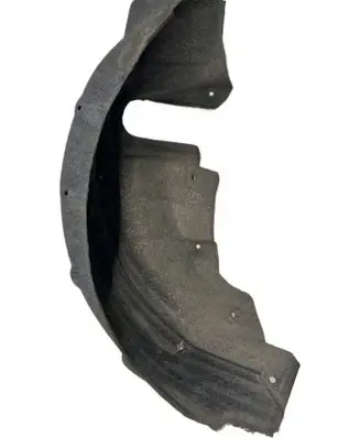 Rear arch fender liner splash guards