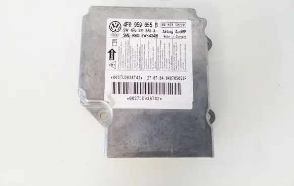 Audi A6 S6 C6 4F Airbag control unit/module 4F0959655B 4F0910655A
