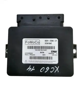 Volvo XC60 Hand brake control module 6G912598CF 31341542 A2C53296349