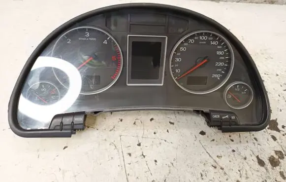 Audi A4 S4 B6 8E 8H Speedometer (instrument cluster) 8E0920900G 100801 0263626