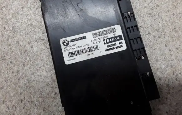 BMW 5 E60 E61 Central body control module 9176079