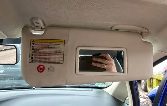 Fiat Grande Punto Sun visor