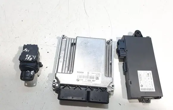 Engine ECU kit and lock set