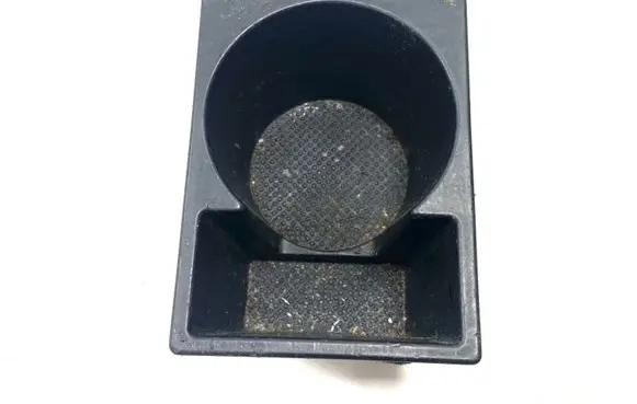 Cup holder front